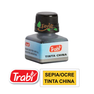 Tinta China Trabi X 15Cc Sepia/Ocre