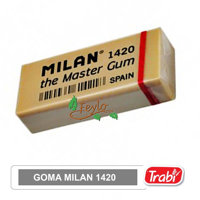 Goma Bellas Artes (Grafito) Sintetica Milan 1420