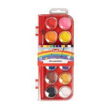 Acuarelas Trabi X 12 Pastilla + Pincel