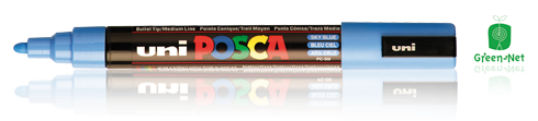 Marcador Posca -5M Medio 2,5Mm