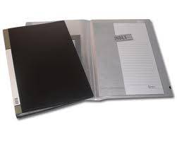 Carpeta Plastica Con 20 Folios