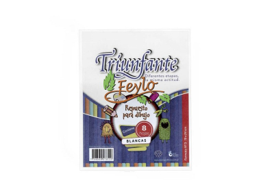 Repuesto Dibujo Nº3 Blancas Triunfante X 8 Hojas