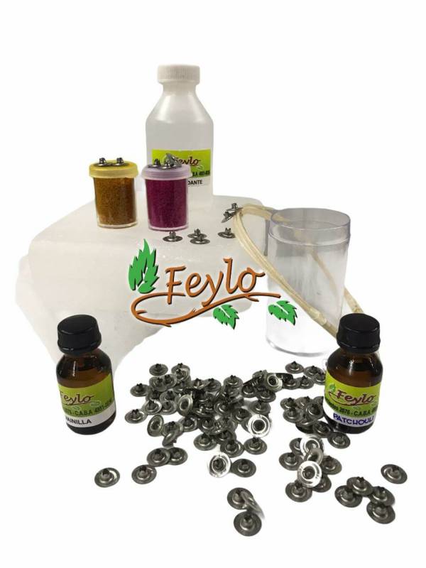 Kit Inicial Para Velas De Parafina