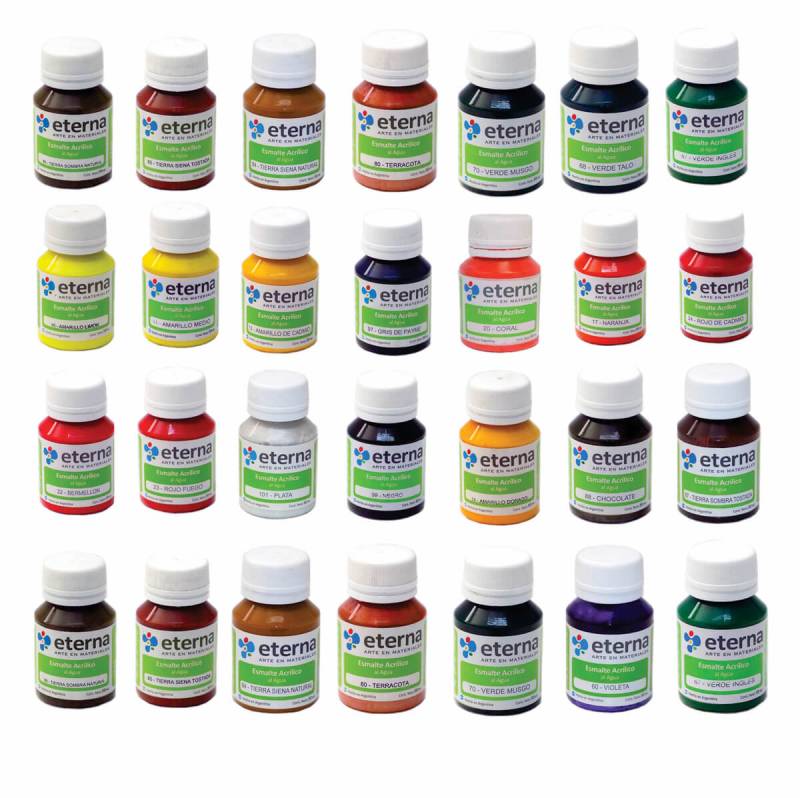 Promo Esmaltes Eterna X 40 Unidades + 5 Metalizados