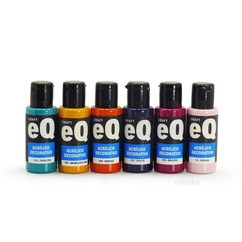 Promo Acrilicos Eq Arte (50Cc) X 15 Unidades