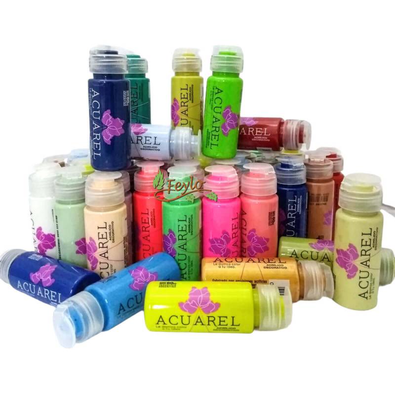 Promo Acrilicos Acuarel Paleta Completa 88 Colores