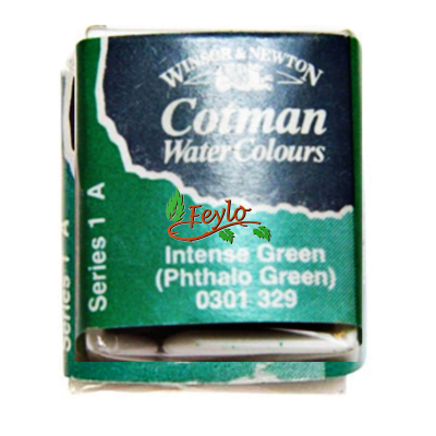 Acuarela Pastilla Cotman  Verde Intenso 329