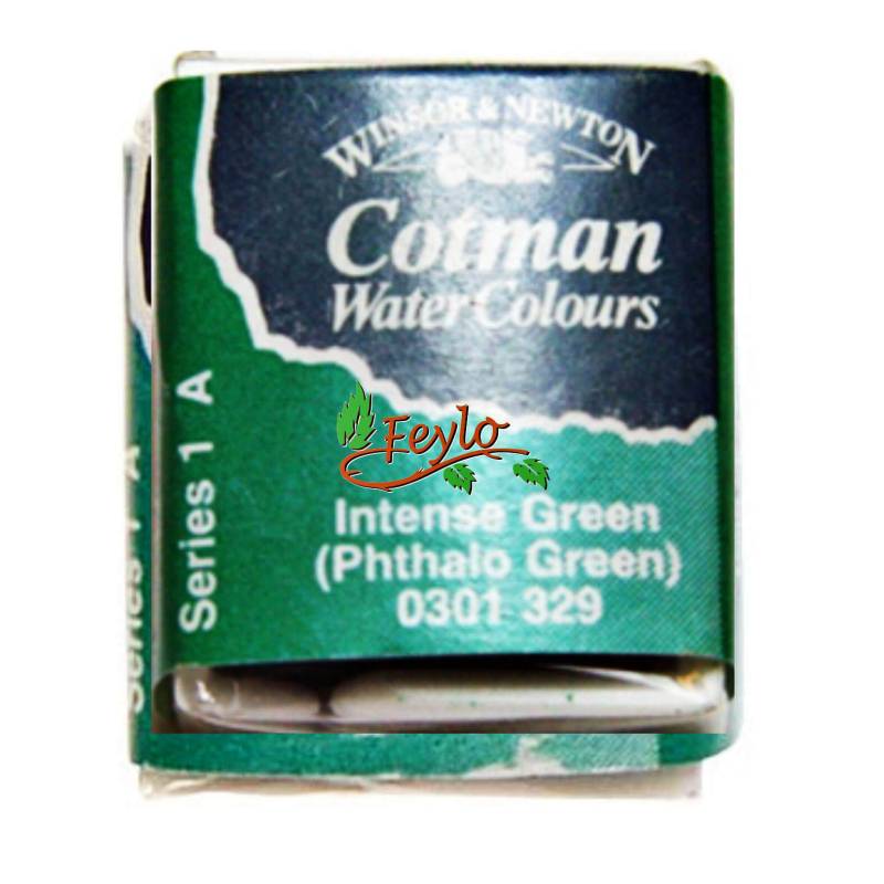 Acuarela Pastilla Cotman  Verde Intenso 329