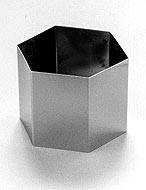 Hexagono Ø 8 X 6 Cm. Altura