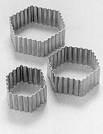 Hexagono Rizado Conjunto X 3