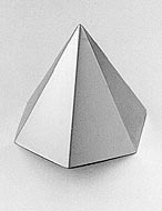 Piramide Hexagonal Ø 6 X 12 Cm. Altura
