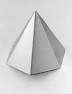 Piramide Hexagonal Ø 9 X 20 Cm. Altura